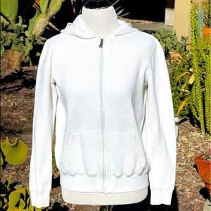 LIZ CLAIBORNE CASUAL HOODED JACKET COAT SWEATSHIRT